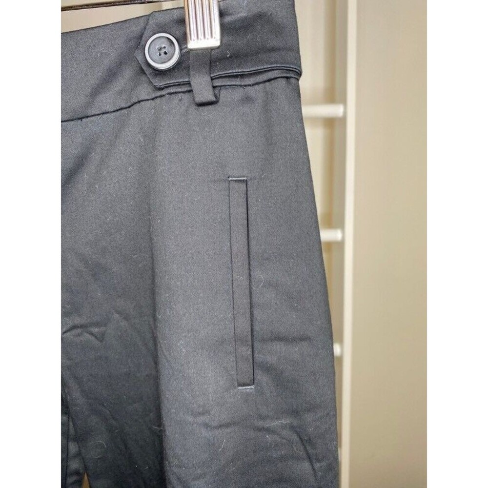 Ann Taylor LOFT Pants Womens 2 Black Curvy Cropped Pockets Stretch Capris New - Picture 9 of 11